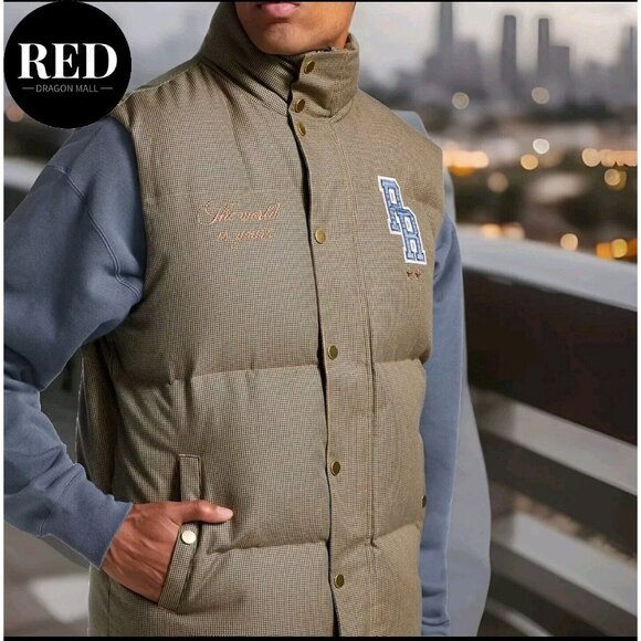 Puma Rhuigi Rhude Puffer Vest Duck Down - Men's Size M - MSRP $ 400 - Picture 6 of 16